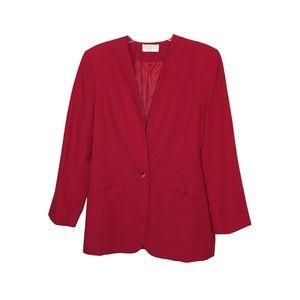 Vintage Pendleton Oversized Red Blazer